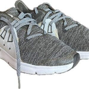 Nike Black, Green, and White Running Shoes